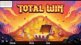 32 FREE Spins for DragonHorn 3D slots  BIG WIN
