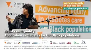 Equity vs Equality: Application in diabetes for UK Black populations | Prof. Partha Kar