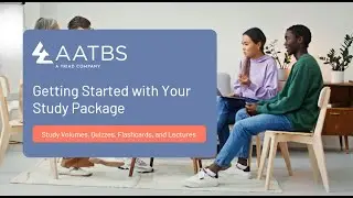How to Use AATBS Study Volumes, Audio Lectures, Quizzes, and Flashcards Effectively (Video 3 of 6)