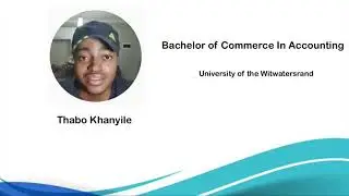 Thabo Khanyile - Bachelor of Commerce in Accounting (wits)