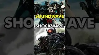 Soundwave vs Shockwave: The Ultimate Battle of Brains & Power in Transformers! #shorts