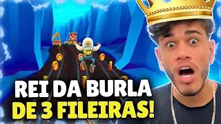 JOGUEI TODOS OS MAPAS DO SUBWAY SURFERS E VIREI O REI DA BURLA DE 3 FILEIRAS!