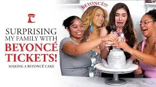 I Made a Beyonce Cake to Surprise my Family with Renaissance Tickets!