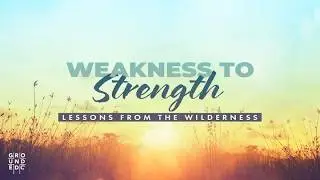 Weakness To Strength - Lessons From The Wilderness