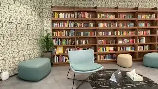 جولة في مكتبة بيت الثقافة📚 |Vlog