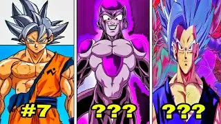 Ranking the Strongest Dragon Ball Characters 