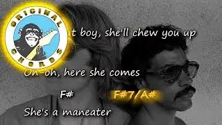 Hall & Oates - Maneater - Chords & Lyrics