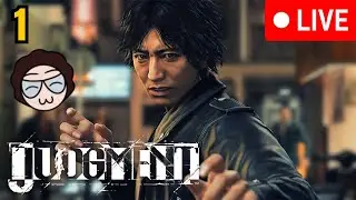 🔎 First Time Playing Judgment! | Yakuza Spin-Off Blind Playthrough | Episode 1- Welcome to Kamurocho