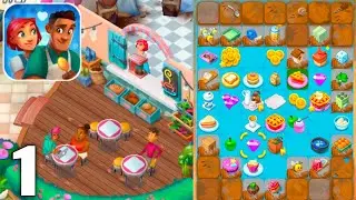 Love & Pies - Merge - Gameplay Walkthrough Part 1 All Levels 1-4 (Android & iOS)