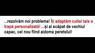 Montaj trapă de vizitare &icirc;n zidărie (bca, cărămidă, beton)