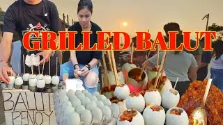 Grilled Balut | Balut (Fertilized Duck Egg) | Street food | Philippines