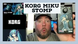 Korg Miku Stomp Pedal Review I Guess
