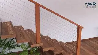 How to Install The Rig Fork with Screw Eye Wire Balustrade/ Cable Railing System