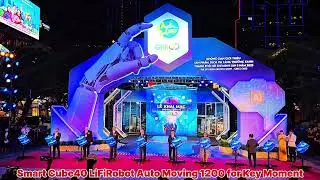 Smart Cube40 LiFiRobot Auto Moving 1200 for Key Moment F2. H&agrave;ng NNHGroup, Hạnh 0935550438.