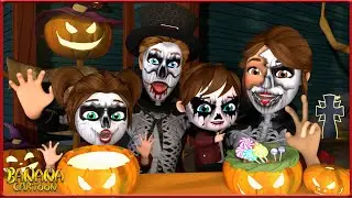 Spooky Halloween Night | Halloween Funhouse | Nursery Rhymes |  Kids Songs by Coco ABC Cartoon