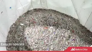 The most classical model #crusher I strongle recommend WHC1200/600B for #plastic #recycling sectors