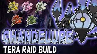 BEST Chandelure (ghost) Build For Raids In Pokemon Scarlet And Violet