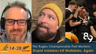 Stupid mistakes kill Wallabies. Again | The Rugby Championship Post-Mortem