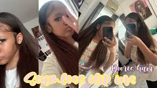 HAIR VLOG 001 | doores hair seamless clip Ins.
