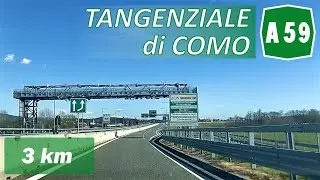 A59 | Tangenziale di COMO | Percorso completo