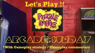 Let's Play Puzzle Bobble ! #taito #neogeo #retrogaming #arcadegameplay #puzzlebobble #coinopgame