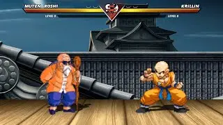 MUTEN ROSHI vs KRILLIN - The most epic fight!