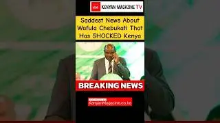Wafula Chebukati is critically ill, he is admitted to a hospital in Nairobi undergoing treatment