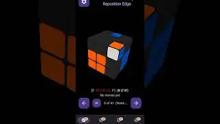 SOLVING # F2L 19 # CASE # ON 3X3 CUBE # SHORT #