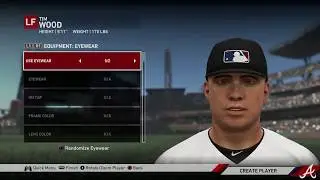 MLB The Show 19 - create player