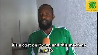 A  Nigerian young man, Malik Said Aliyu Invented a Fertilizer Applicator Machine to Assist Farmers.