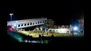 Two die, at least 20 injured in train accident in Italy