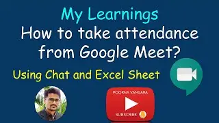 How to get a list of Google Meet participants? How to take attendance in Google Meet?