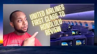 United Airlines first class to Honolulu review!