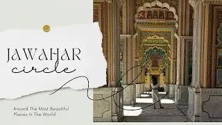 Asia's BIGGEST traffic circle The JAWAHAR Circle JAIPUR