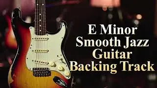 Quiet Conversations | Smooth Jazz Backing Track in E Minor (68 BPM)