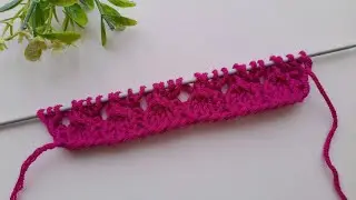 WOW! Ich w&uuml;nschte, ich h&auml;tte dieses sch&ouml;ne Strickmuster fr&uuml;her gekannt!