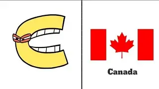 Alphabet Lore С vs countries in 71 Seconds