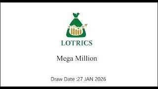 Mega Millions combinations for the next draw @ Jan 27 based on Lotrics&rsquo;s prediction model. 