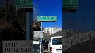 #snowfall #snowcap #mountain #winter #extreme #adventure #djiaction2 #solo #travel #india