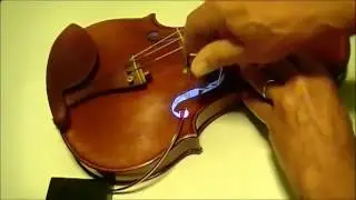How to SET, REMOVE and RESET  VIOLIN Sound Post Using VSP classic tool, the sound post mate