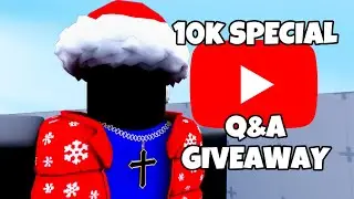 10K SUBSCRIBER Q&A!! (Roblox Rivals)