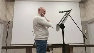 All'Aure in una Lontananza per flauto Solo di S. Sciarrino. Fl. Massimiliano Ferrara