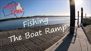 A morning fishing at the Boat Ramp