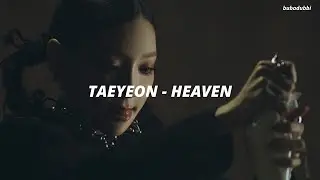 TAEYEON (태연) - 'HEAVEN' Easy Lyrics