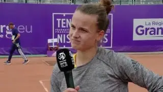 Clara Burel 🇫🇷 Upsets Kaia Kanepi 🇪🇪 WTA Live Tennis Strasbourg