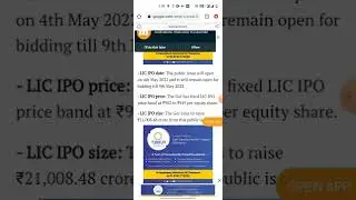 lic IPO date issue price
