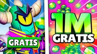 C&Oacute;MO CONSEGUIR 1 MILL&Oacute;N DE GEMAS + SKIN STU ATLETA GRATIS 😱 (Evento Oficial Brawl Stars)