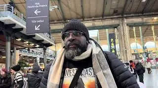 Paris du nord train station. 