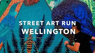 Street Art Run Wellington