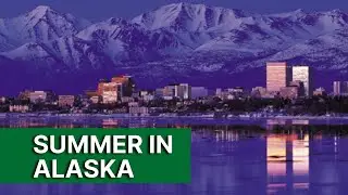 Driving through Anchorage Alaska - Spenard - Ted Stevens International Airport